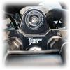 labelbike - Adesivo 3D Moto Piastra Forcella Sterzo Protezione e Decorazione in Resina compatibile con Yamaha Tenere 700 2019-2025 Colore Nero