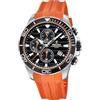 Festina Orologio Uomo Analogico in Caucciù - Movimento al Quarzo - Orologio Sportivo da Uomo - Cronografo - Calendario - Vetro Minerale Resistente - Impermeabile 10 ATM F20370 Special Prices