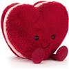 Jellycat Amuseables - Peluche a forma di cuore di Arlette, 7,6 cm