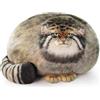 Maomoto - Peluche per gatti steppa, peluche per gatti da 18 pollici, cuscino in peluche per gatti, simpatici peluche per ragazze, morbido cuscino in peluche, cuscino per decorazione bambola, regalo