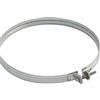Lemag srl Fascetta di Bloccaggio Inox AISI - Regolabile e Resistente - Diverse Varianti (Ø80, 100, 120, 130, 150, 180, 250, 300 mm) - Per Canna Fumaria, Stufe e Impianti - LEMAG SRL (130)