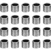 PATIKIL Distanziali Acciaio M5, 20pz Distanziali Metallici Acciaio 5,1 mm ID x 7 mm OD x 5 mm L Vite Distanziale Acciaio al Carbonio Distanziatore Rotondo per Viti da 1/5 Pollice o M5