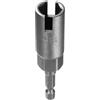 QUARKZMAN H13 Chiave a Farfalla 13mm Metrico Presa a 6 Punti 1/4 Esagonale Attacco a Crick Profondo Slot Chiave Trapano Bit Acciaio CR-V Chiave a Impatto Utensile per Dadi a Pannello