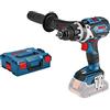 Bosch Professional Trapano-avvitatore a batteria GSR 18V-110 C, 18V System (coppia di serraggio max.: 110 Nm, Ø viti max.: 12 mm, batterie e caricabatteria non incl., in valigetta L-BOXX)