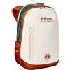 Wilson Zaino tennis Wilson Roland Garros 2026 Backpack Cream/Clay
