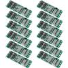 GTIWUNG 12 Pezzi 3S 20A 12.6V 18650 Scheda di Protezione Batteria, Modulo di Protezione Anti-sovraccarico, 12.6V Modulo Cellulare Sovraccarico Sovracorrente Protezione da Corto Circuito