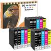 LOSMANN D&C 15x Cartucce d'inchiostro Sostituzione per Epson 18 18 XL Compatibile con Epson Expression Home XP-322 XP-215 XP-205 XP-225 XP-305 XP-325 XP-422 XP-405 XP-415 XP-425 XP-315 XP-312 XP-425
