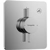 hansgrohe DuoTurn Q - Rubinetto per doccia incasso per 1 utenza, Miscelatore monocomando per iBox universal 2, cromo