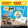RISPET Floor Panni Microfibra 3D, Cattura Polvere-Sporco e Peli di Animali, per Tutti i Tipi di Pavimenti, 160 Unità