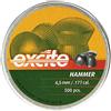 H&N Sport Haendler & Natermann H & N Excite martello con cupola ad aria compressa pellet grani calibro .177/7.87 (500 count)