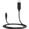 MEROM Cavo di ricarica USB da 15 V HQ8505 compatibile con rasoio Philips Norelco One Blade Multigroom Pro All-in-One Tosaerba, precisione, bodygroom, cavo di alimentazione Arcitec