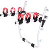 SIXTOL BIKE 3 TRUNK | Portabici Posteriore per 3 Biciclette | Acciaio con Protezioni | Fissaggio su Portellone