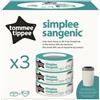 elements for kids TOMMEE TIPPEE cassetta di ricarica per il secchio per pannolini Simple