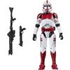 Star Wars Hasbro The Vintage Collection, Shock Trooper imperiale, action figure premium ispirata alla serie The Clone Wars, da 9,5 cm