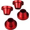 SCAR Gomma Guarnizioni Rubber Killer Compatibile con SUZUKI RM RMZ RM-Z 125 250 450 DRZ 400 02-26 - Rosso