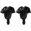 Be In Your Mind 2 ugelli di ricambio per parabrezza auto 289329U000 compatibile con Nissan Note 2006-2013 ugelli per tergicristalli anteriori neri