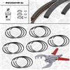 ET ENGINETEAM Kit fasce elastiche AUDI VW 3,0 2,7 059198151M ASB BKN BMK BNG BPP BSG BUG BUN
