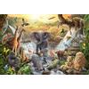 Schmidt Spiele 56454 Animali in Africa, 60 pezzi puzzle per bambini