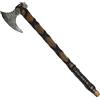 PARTYGEARS Ascia vichinga in schiuma per costume di Halloween, cosplay, ascia finta, arma medievale rinascimentale, accessori di scena (ascia lunga, A0013)
