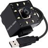 Svpro Modulo fotocamera autofocus da 12 MP, 4 K, con luce per computer portatili, ad alta velocità 1080P 120 fps, fotocamera Lightburn USB2.0 industriale, grandangolare 100 gradi per Windows/Android