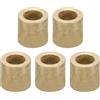 PATIKIL Distanziatori in Ottone M5, 5pz Distanziatori Metallici in Ottone 5mm ID x 8mm OD x 10mm L Distanziatori a Vite Ottone per Viti 1/5 Pollice o M5