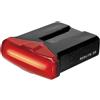 Topeak RedLite 15500154 - Fanale posteriore in fibra di vetro composito USB-C, 300 mAh, batteria agli ioni di litio compatta per MTB, bici da strada e gravel, 4,6 x 3,6 x 1,2 cm, colore: Nero/Rosso