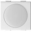 IXTRIMA Lampada segnapasso LED da incasso 2 moduli con tasto click ON/OFF, luce bianca fredda 6000K, compatibile BTicino Matix