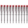 H + H Werkzeug 45200 Tester standard 10 x 45200 tester di tensione/fase fino a 250 V GS testato secondo VDE 0680 Made in Germany, trasparente/rosso, 140 mm