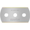 MARTOR 500x Lama industriale arrotondata, TiN, inossidabile, 4 lati | Olio per alimenti, taglierino, SECUMAX MOBILEX & SNITTY, alimentare, No. 83615.35