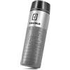 TAVIALO Tazza Termica 380 ml in Acciao Inox. Mug Termica Doppia Parete senza BPA. Mantiene le Bevande Fredde per 24 ore, Quelle Calde per 12 ore. 2 Guarnizioni in Silicone Aggiuntive. Colore Grigio.