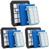 BIHARNT 3 filtri FC8010/02 per aspirapolvere Philips PowerPro Compact 3000 Series FC9332/09 & FC9331/09 e PowerPro Active Series 5000 FC9555/09, FC9330-FC9334, FC9350-FC9353, FC955,FC9,FC9,55,FC8010 /01