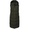 G.I.G.A. DX donna Gilet trapuntato/gilet funzionale in look piumino con cappuccio GW 24 WMN QLTD VST, dark olive, 36, 39929-000