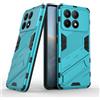 ESTH® Custodia per Xiaomi Poco X6 Pro 5G/Redmi K70E con Supporto [Compatibile con Supporto Magnetico per Auto] Cover Paraurti PC + TPU, Blu