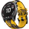NotoCity Cinturino per Fenix 6X Pro/Fenix 3/3 HR/Fenix 5X/5X Plus/Fenix 6X/Fenix 7X/7X Pro, Descent MK1/Mk2/Mk2i, D2 Delta PX, Tactix Delta, Cinturino di Ricambio in Silicone 26mm