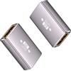 Duttek Adattatore Displayport a Displayport 2.1, Convertitore Femmina DisplayPort a Femmina 8K Adattatore di Estensione per HDTV, Monitor, Laptop, Proiettore Nero (DP a DP Coupler) 2Pack