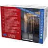 Konstsmide Maxi LED compatto System allargamento tenda luminosa non compatibile con 3656/3657, 104 bianca calda grande diodi, esterno IP67, cavo morbido bianco 4731 - 112