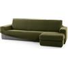 FAVERTI Fodera per chaise longue, braccio corto destro (vista frontale) | modello Novele, copripiumino super regolabile, tappeto | protezione di qualità in tessuto jacquard in cotone