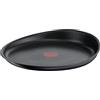 Tefal Ingenio Padella per Crepe, 27 cm, Induzione, Rivestimento Antiaderente, Ghisa di Alluminio, Impilabile, Compatibile con lavastoviglie, Eco Resist L8581004, Nero, Antiaderente