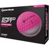 Taylormade Palline da golf SpeedSoft rosa 2025