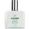 Victor Original Balsamo Dopobarba Uomo 100 ml, After Shave Balm Senza Alcool Lenitivo e Idratante, con Aloe Vera, Olio di Avocado e Vitamina E, per Pelle Sensibile, Fragranza Elegante Maschile