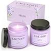 Waxcanpy Set Regalo 2 Candele alla Lavanda, Candele in Vetro Soia per Casa, Aromaterapia per Relax e Antistress, Idee Regalo per Donna