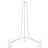 Tincogo 12 Pollici Bianca Ferro Supporto Cavalletto Decorativo per Foto, Piatti, cornici, Libri di Cucina, Piatti Decorativi, Tablet e Arte, Bianco 2 Pezzi