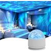 Xugenxes Proiettore aurora boreale e onda 2 in 1, proiettore aurora boreale, modello ricaricabile, 16 effetti di luce, camera da letto, feste, luci LED che cambiano colore, decorazione per la casa