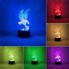 BIRBANN Lampada 3D Aquila, Lampada LED Comodino Intelligente 7 Colori, Luce Notturna Adolescente Decorativa Per Camera Da Letto, Regalo Compleanno Per Ragazzi E Ragazze