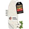 lamodo® - Copriasse da stiro - 125x45 cm - Copriasse da stiro in cotone 100% - Adatto per stirare a vapore - Imbottitura extra spessa + elastico e tenditori, 124-132 cm x 40-45 cm