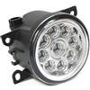 PROPOSTEONLINE Fanale Fendinebbia realizzato per Peugeot 207 dal 2006 al 2009 Sinistro/Destro a LED