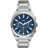 Fossil Orologio Everett da uomo, Movimento cronografo al quarzo con cinturino in acciaio inossidabile o in pelle