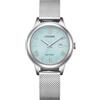 CITIZEN Eco-Drive Orologio solare da donna con cinturino in rete in acciaio inox e data in diverse varianti