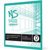 D'Addario Corda singola RE D'Addario NS Traditional per contrabbasso elettrico, scala 3/4, tensione media