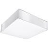 Plafoniera da Soffitto Quadrata 4xE27 HORUS 55x55 cm in PVC